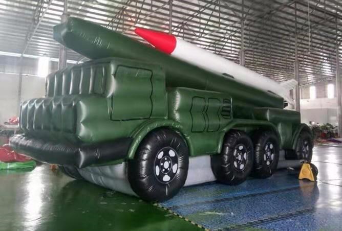 漳浦充气导弹车